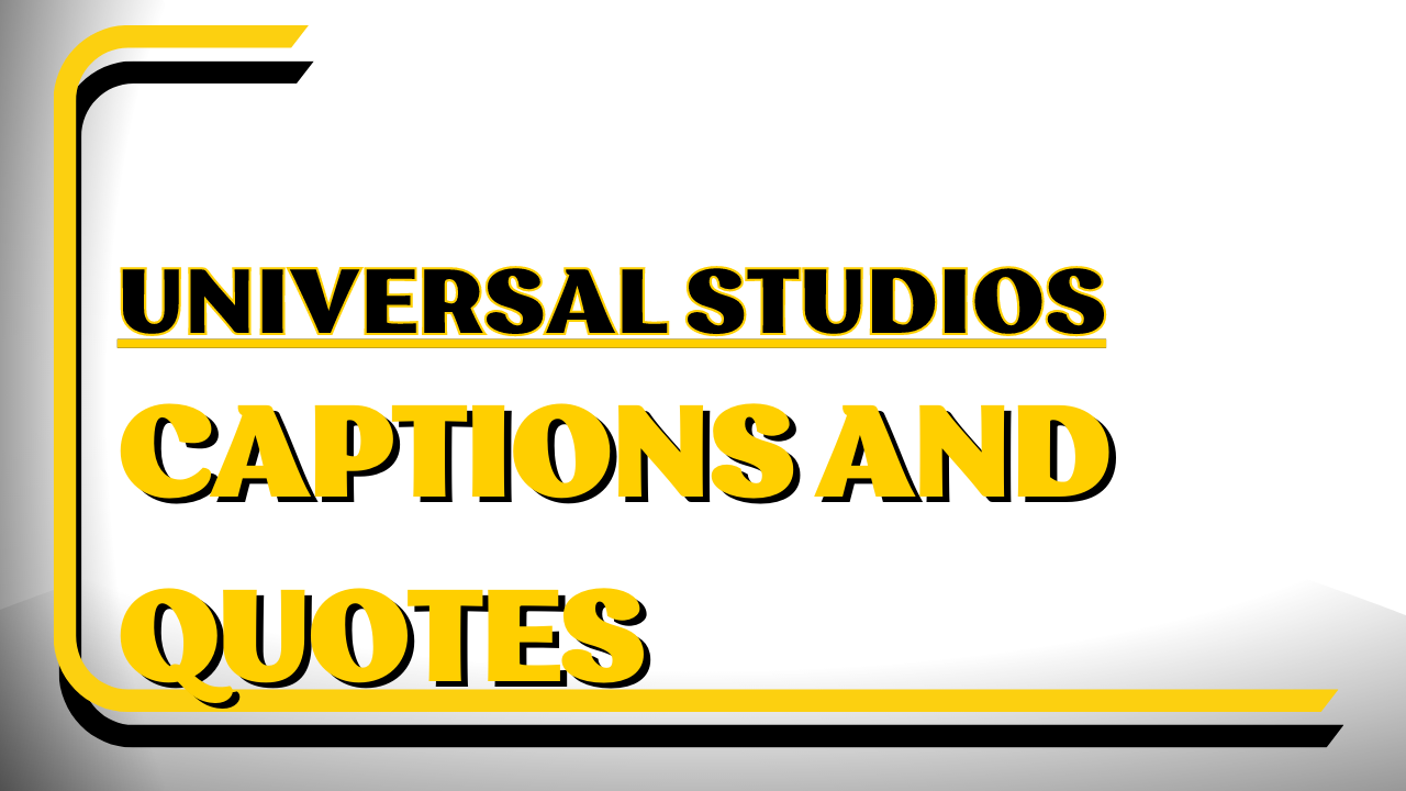 Universal Studios Captions