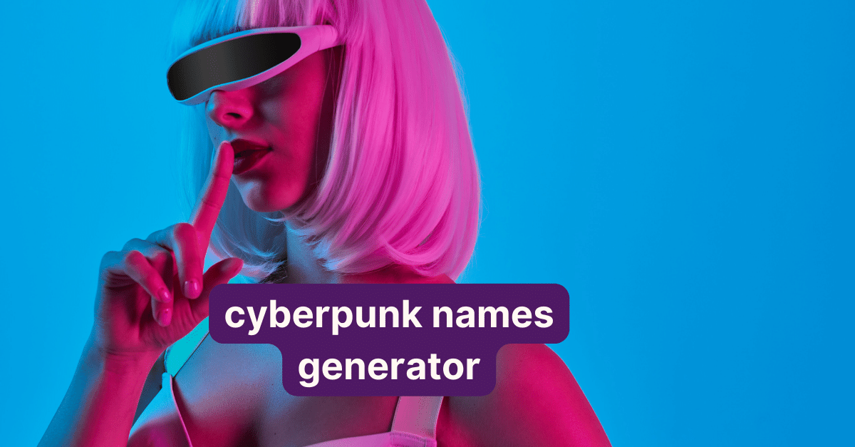cyberpunk names generator