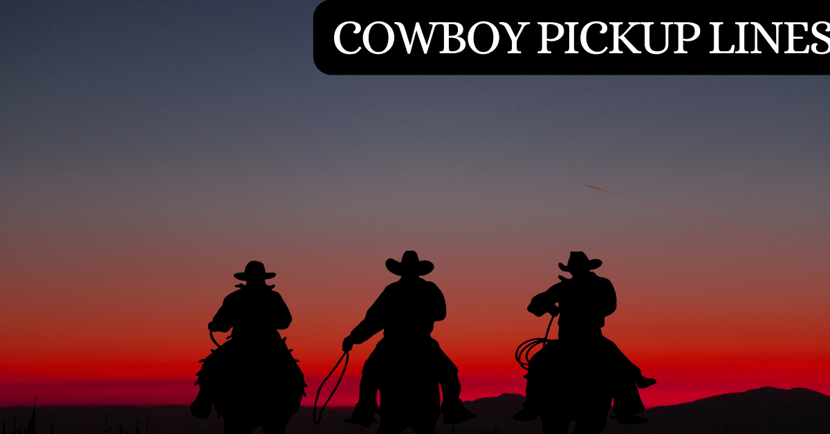 Cowboy Pickup Lines
